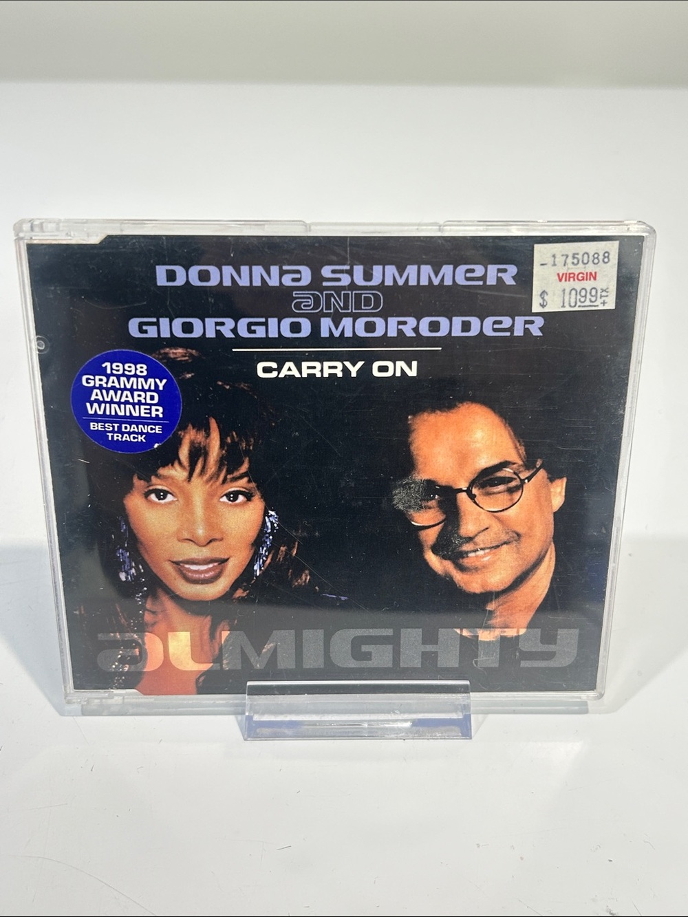 🤯5 for $20🤯 Donna Summer / Giorgio Moroder “Carry On” CD Single [Dance Pop House